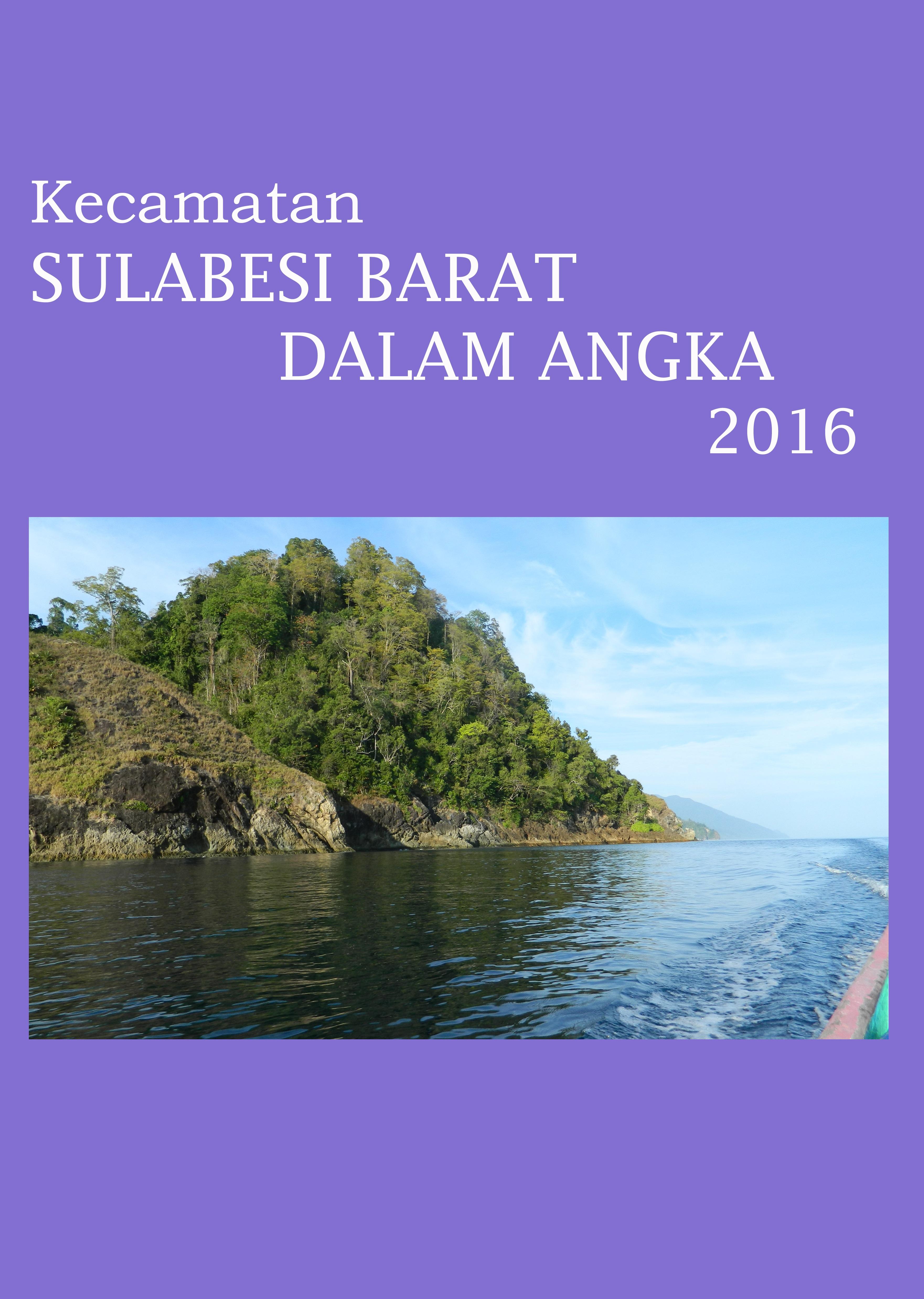 Sulabesi Barat Subdistricts in Figures 2016